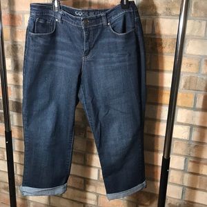 Code Bleu Jeans Capri sz 12/30